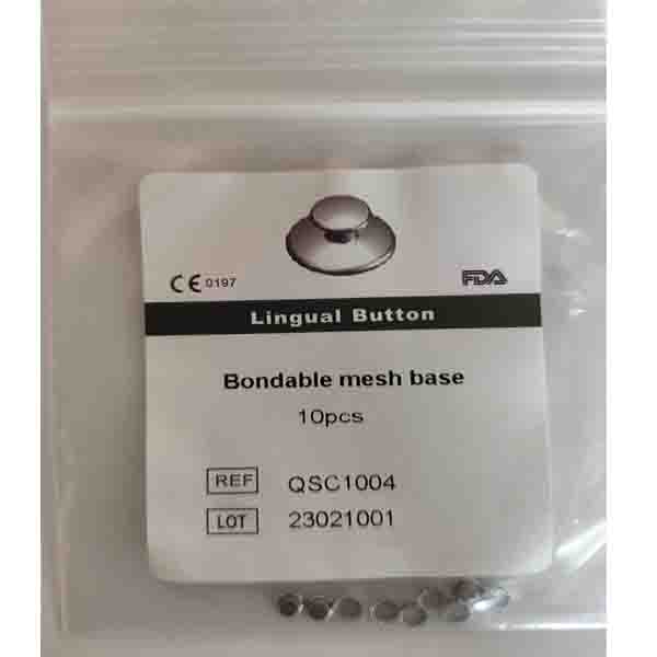 لینگوال باتن ارتودنسی Bondable Ellipse Base