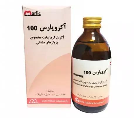مایع آکریل پختنی آکروپارس 100